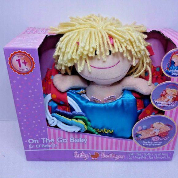 BABY BOUTIQUE BABY On The Go DOLL SOFT Learn Chang - Picture 9 of 10